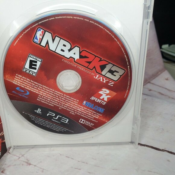 NBA 2K13 PS3 2K Sports Video Game No Scratches Clean Multiplayer - Picture 8 of 9